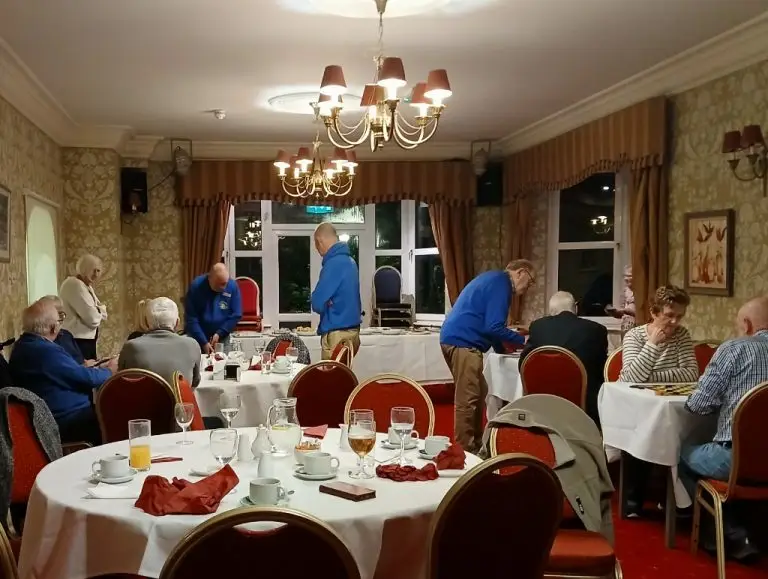 Games in hand around the room